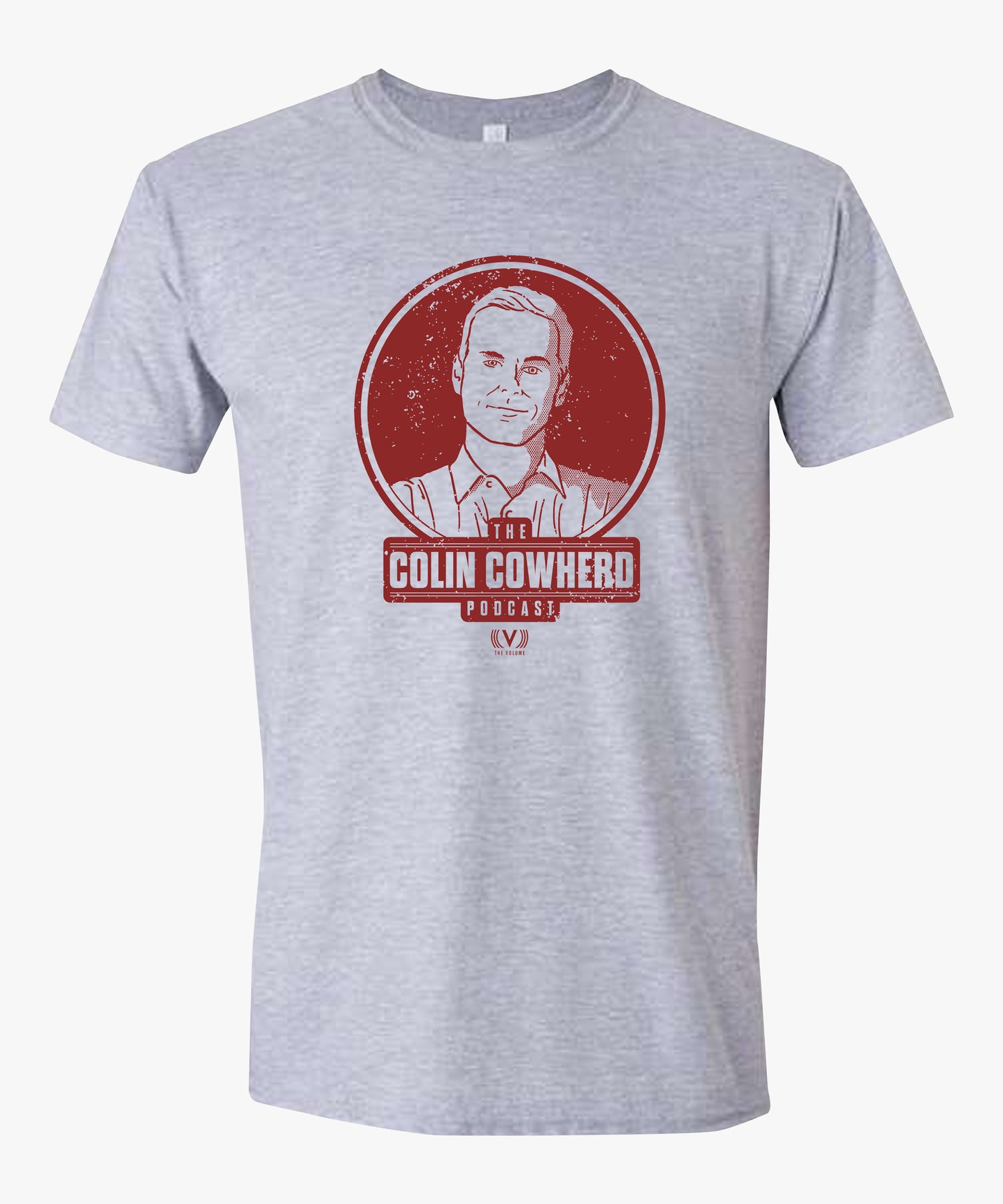 The Colin Cowherd Podcast Logo Retro Distressed T-shirt