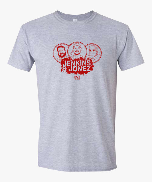 Jenkins & Jonez Distressed Retro T-shirt
