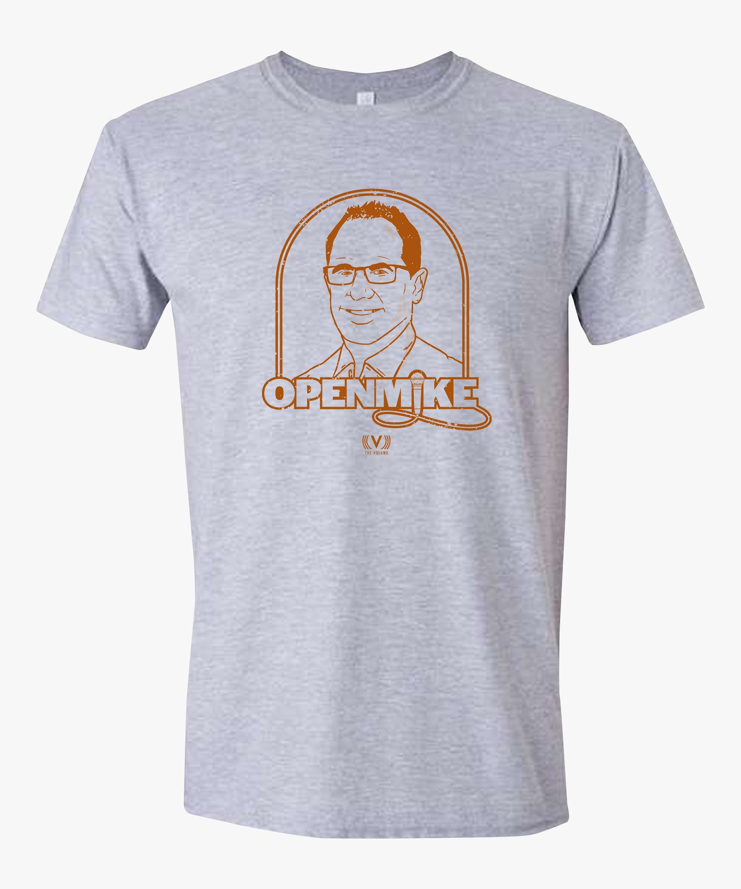 Open Mike Retro Distressed T-Shirt