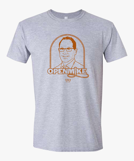 Open Mike Retro Distressed T-Shirt